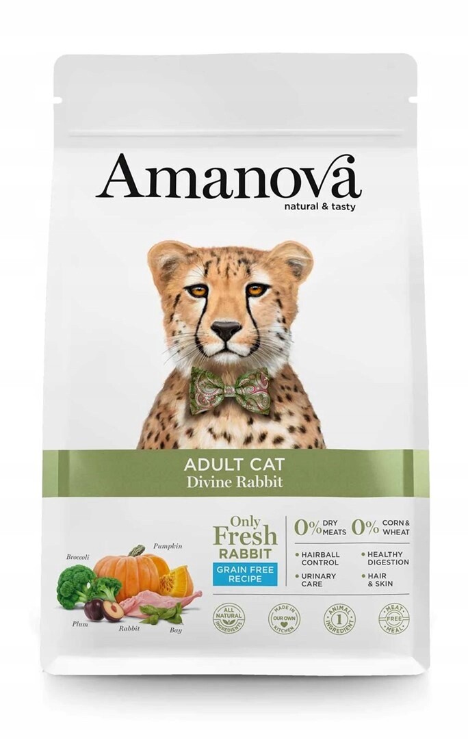 Amanova Cat dospělý božský králík 1,5 kg