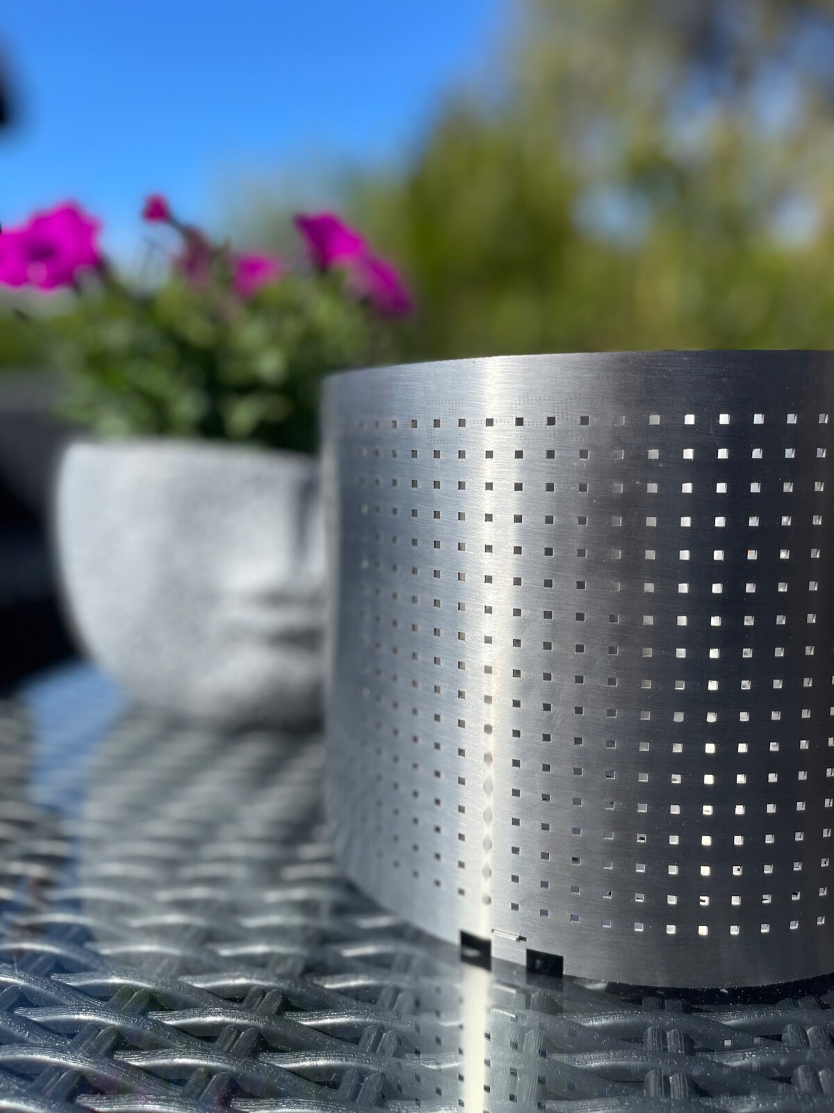 Perforovaná sýrová forma Serrado fi22 h15