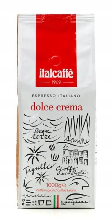 Zrnková káva Italcaffe Italiano Dolce Crema 1kg