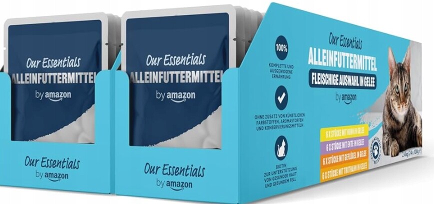 Kompletní krmivo pro dospělé kočky – Smíšený výběr v želé 2,4 kg