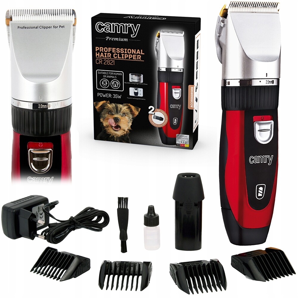 Strojek Na Stříhání Psů A Zvířat, Profesionální, Bezdrátový, Jemný