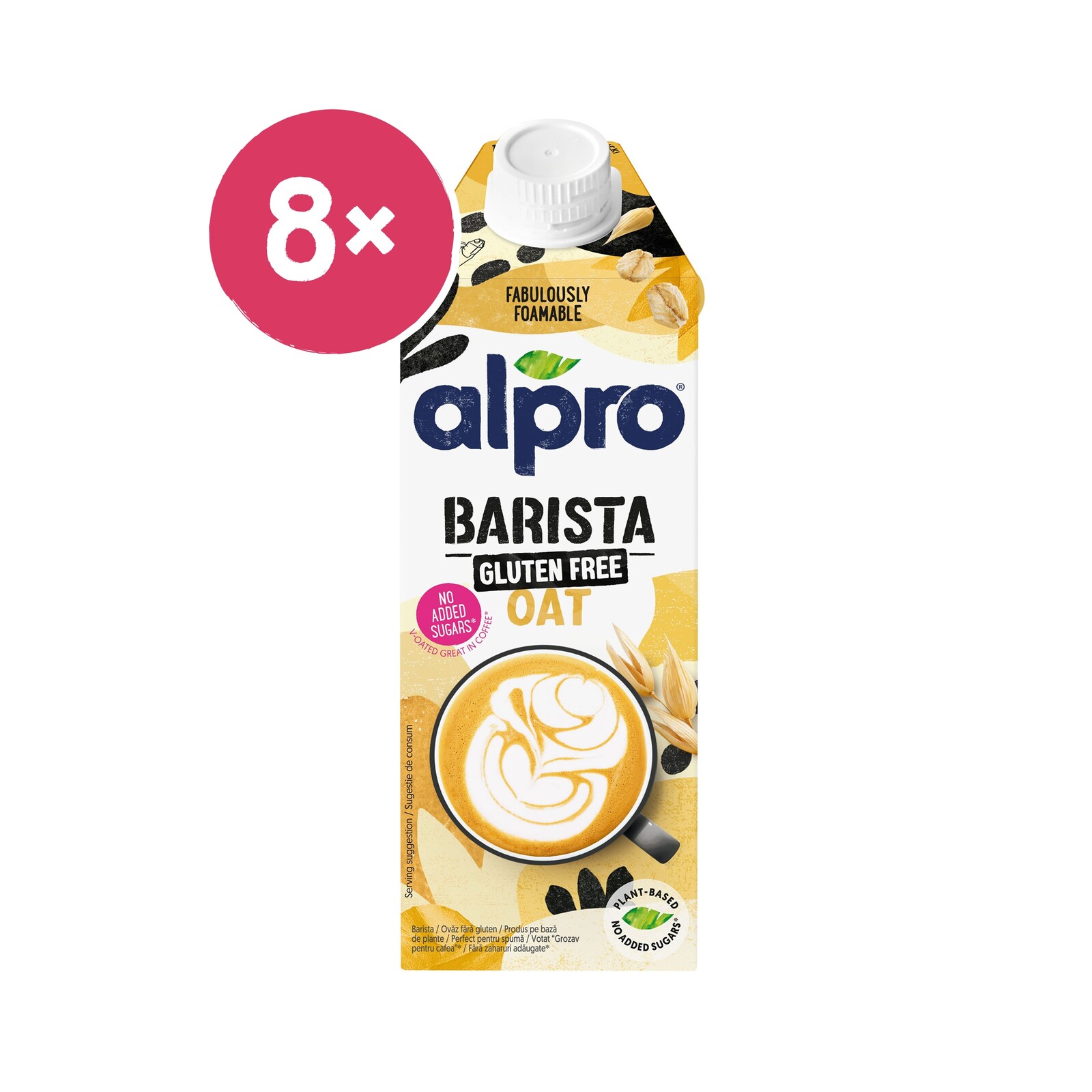 Alpro Barista Ovesný Nápoj (Horeca-bez lepku) 8x750ml