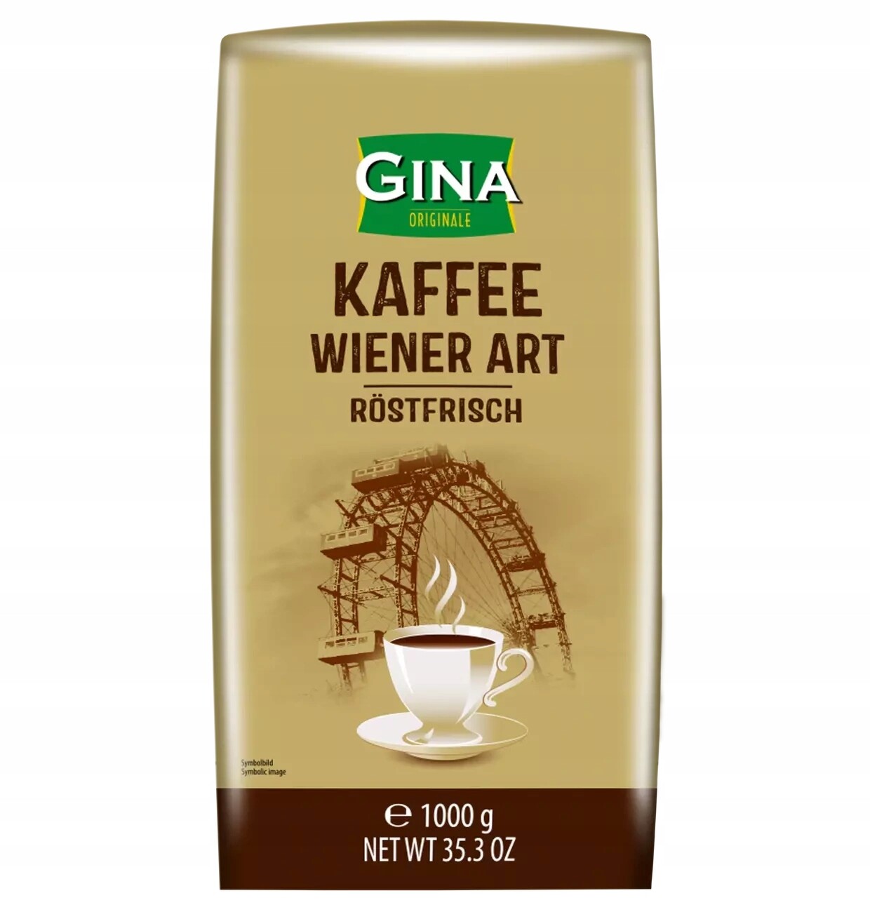 Gina Kaffee Wiener Art Káva Zrnková 1 kg