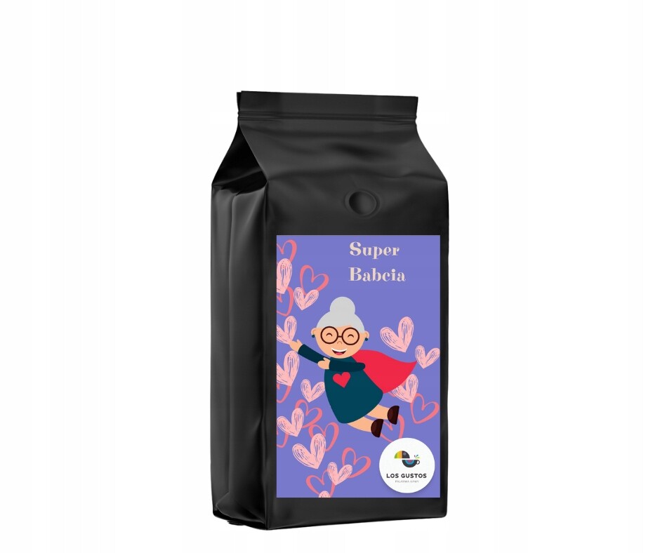 Káva zrnková Brasil Santos Den babiček 1000g Los Gustos