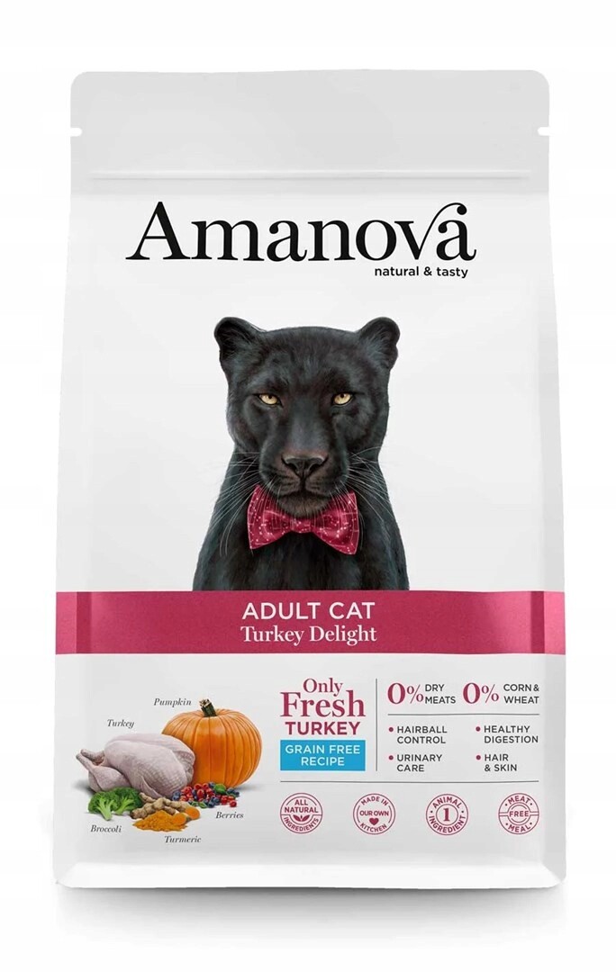 Amanova Cat Adult Turkey Delight 1,5kg