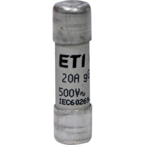 VALCOVA POJISTKA CH10 GG 20A/500V