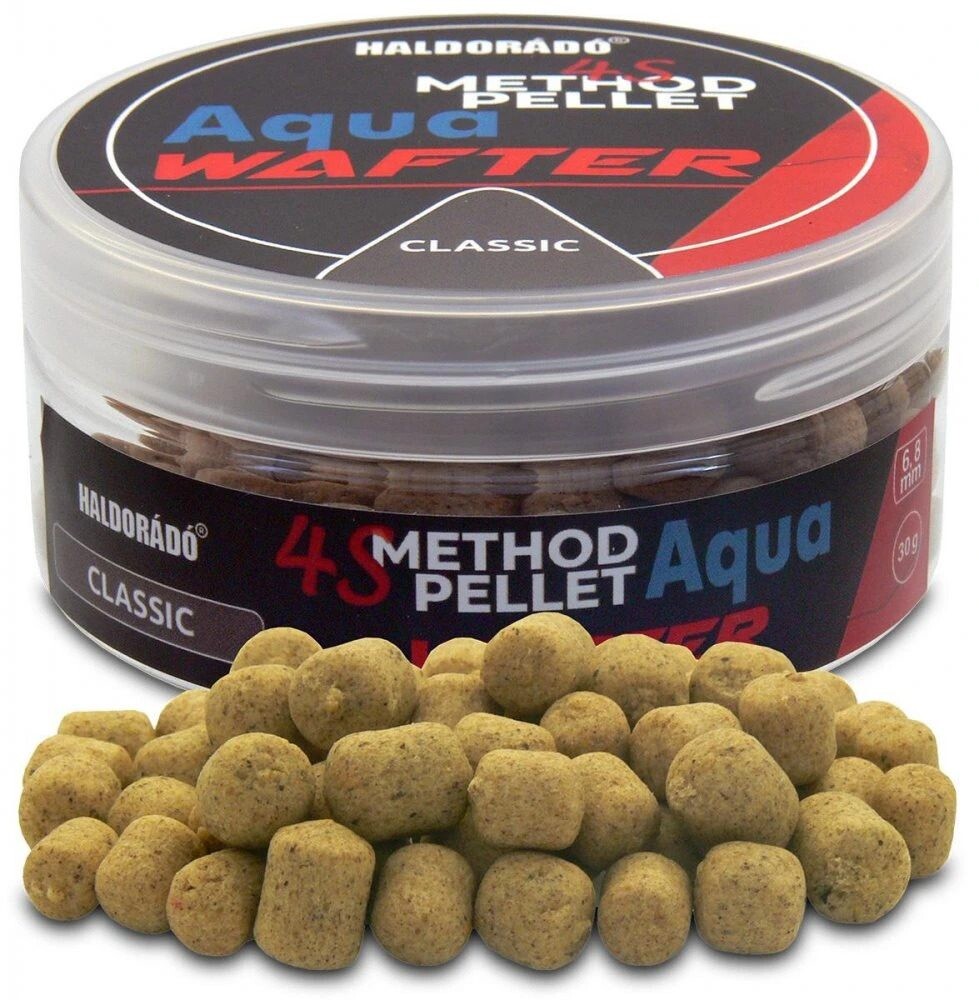 Haldorádó Pelety 4S Method Pellet Aqua Wafters 6+8mm 30g - Classic
