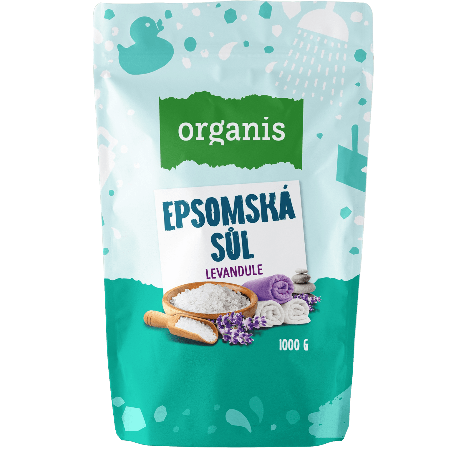 ORGANIS Epsomská sůl levanudle 1000 g