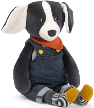 MOULIN ROTY Velký plyšový pes Puce & Pilou