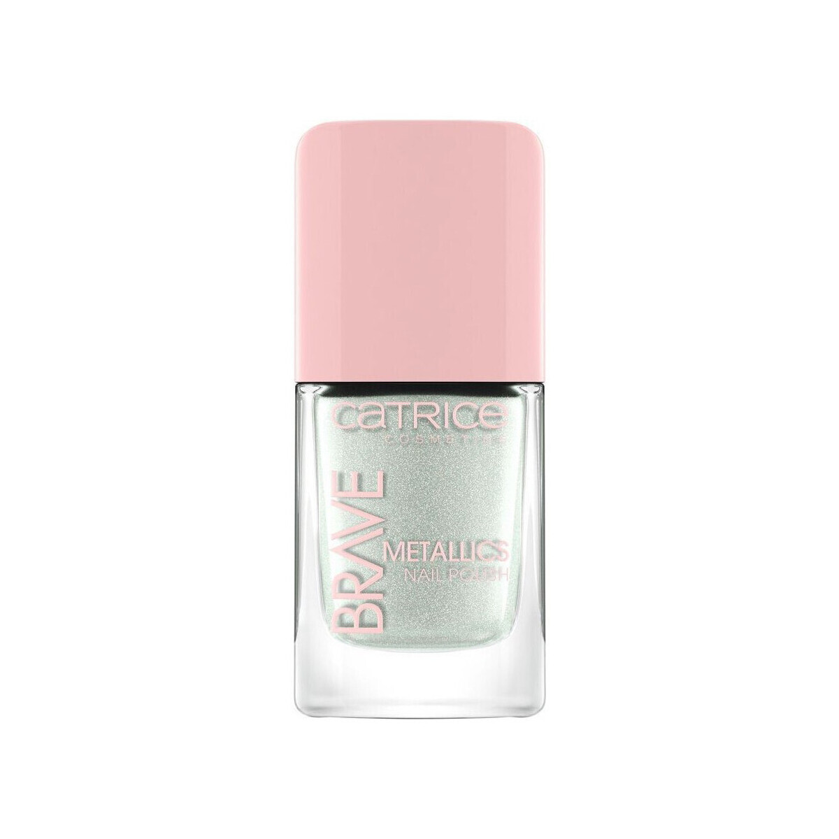 Catrice  Brave Metallics Nail Polish - 02 Sweet As Sugar  Bílá