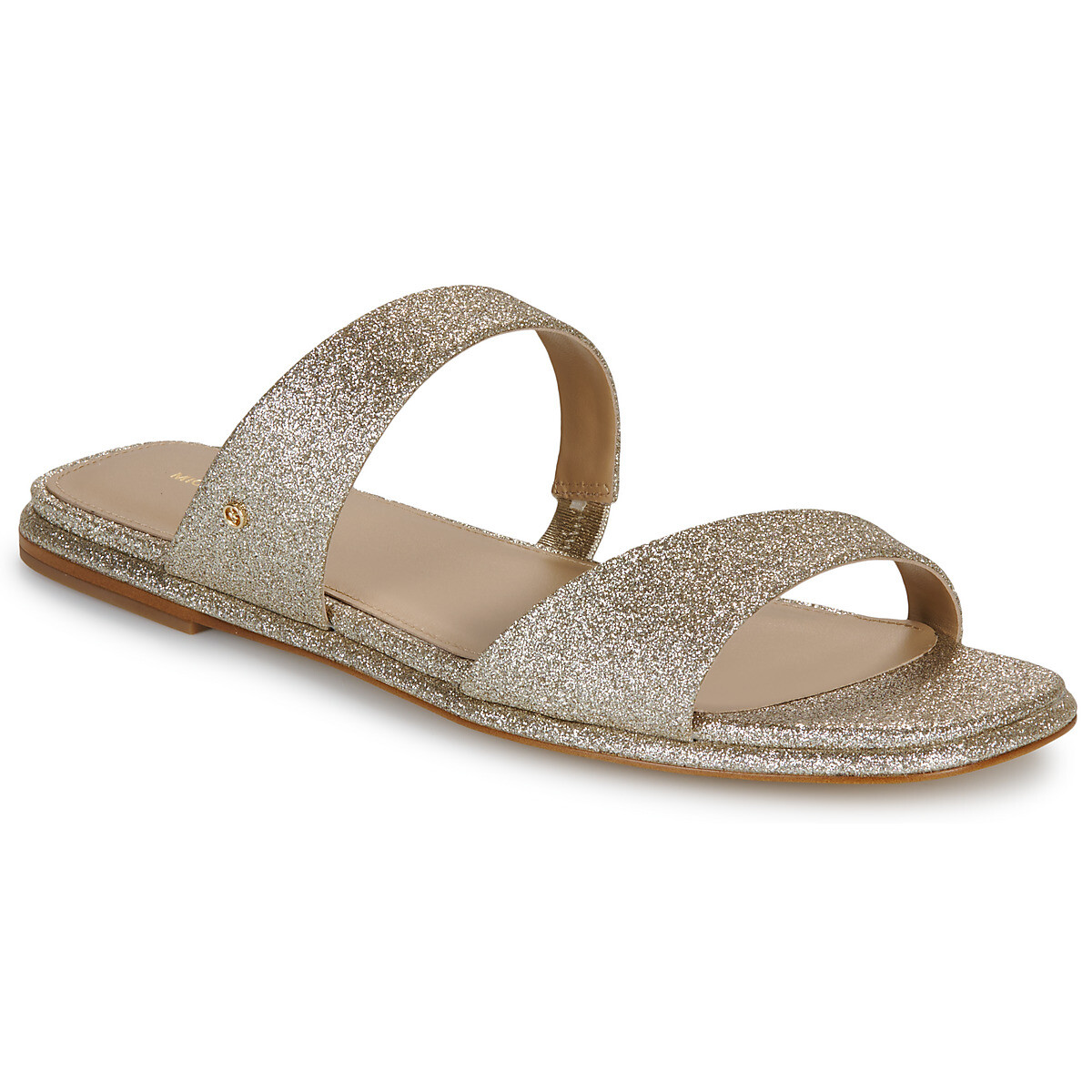 MICHAEL Michael Kors  JAIDA FLAT SANDAL  Zlatá
