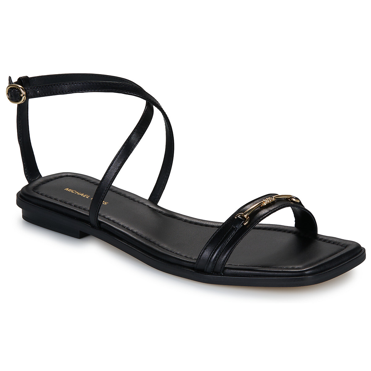 MICHAEL Michael Kors  LENA FLAT SANDAL  Černá