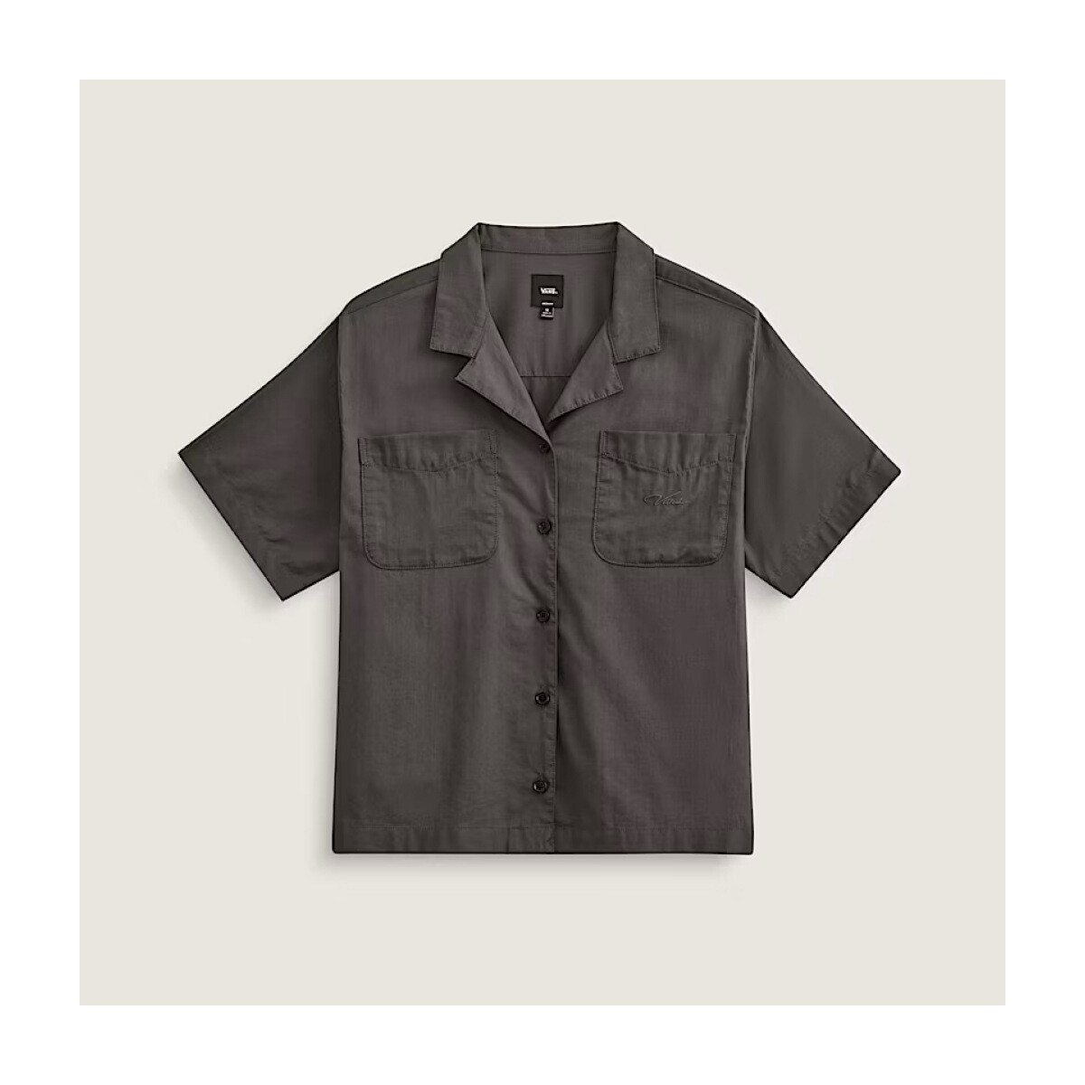 Vans  CASSIDY CAMP SHIRT  Šedá