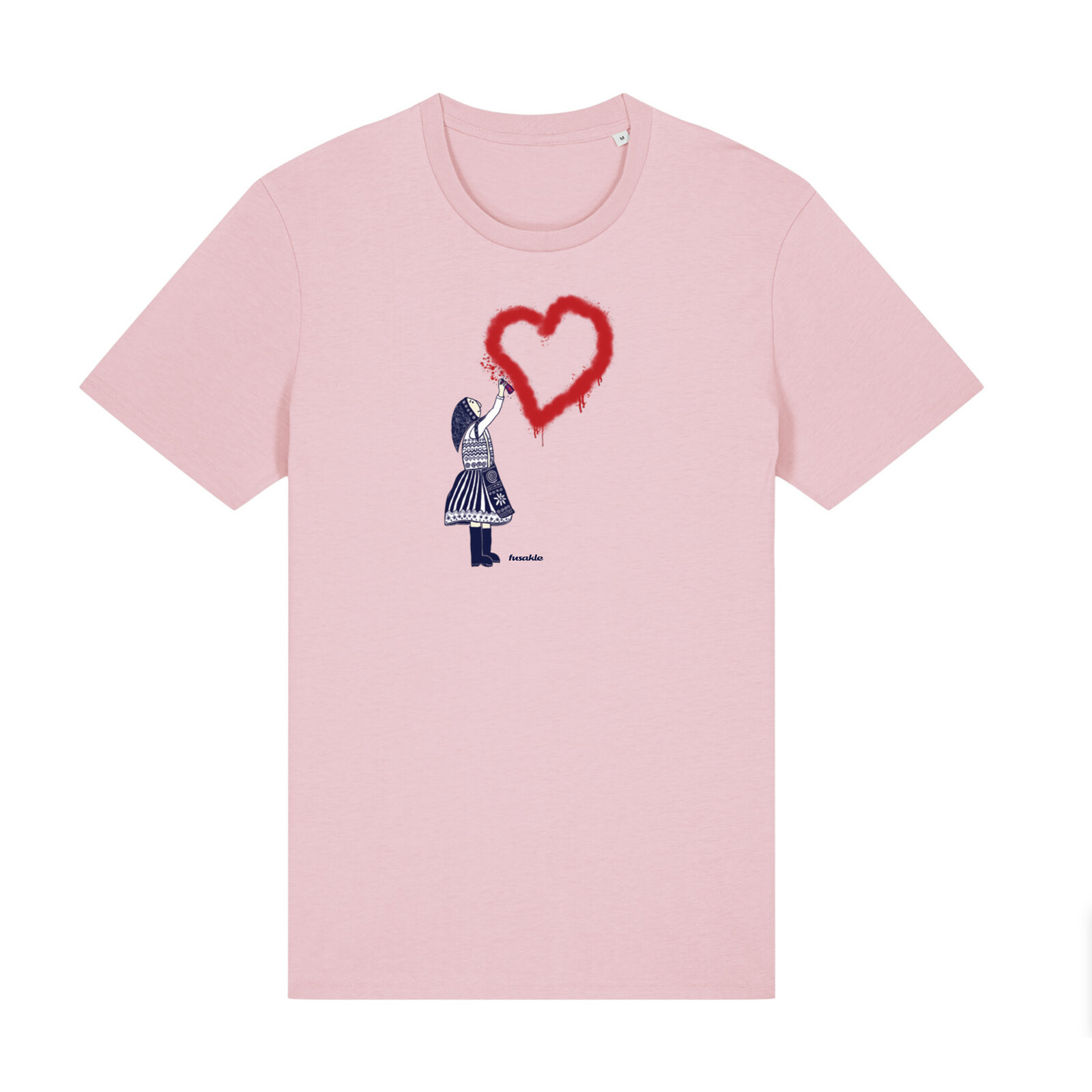 Tričko Babička sprejerka růžové