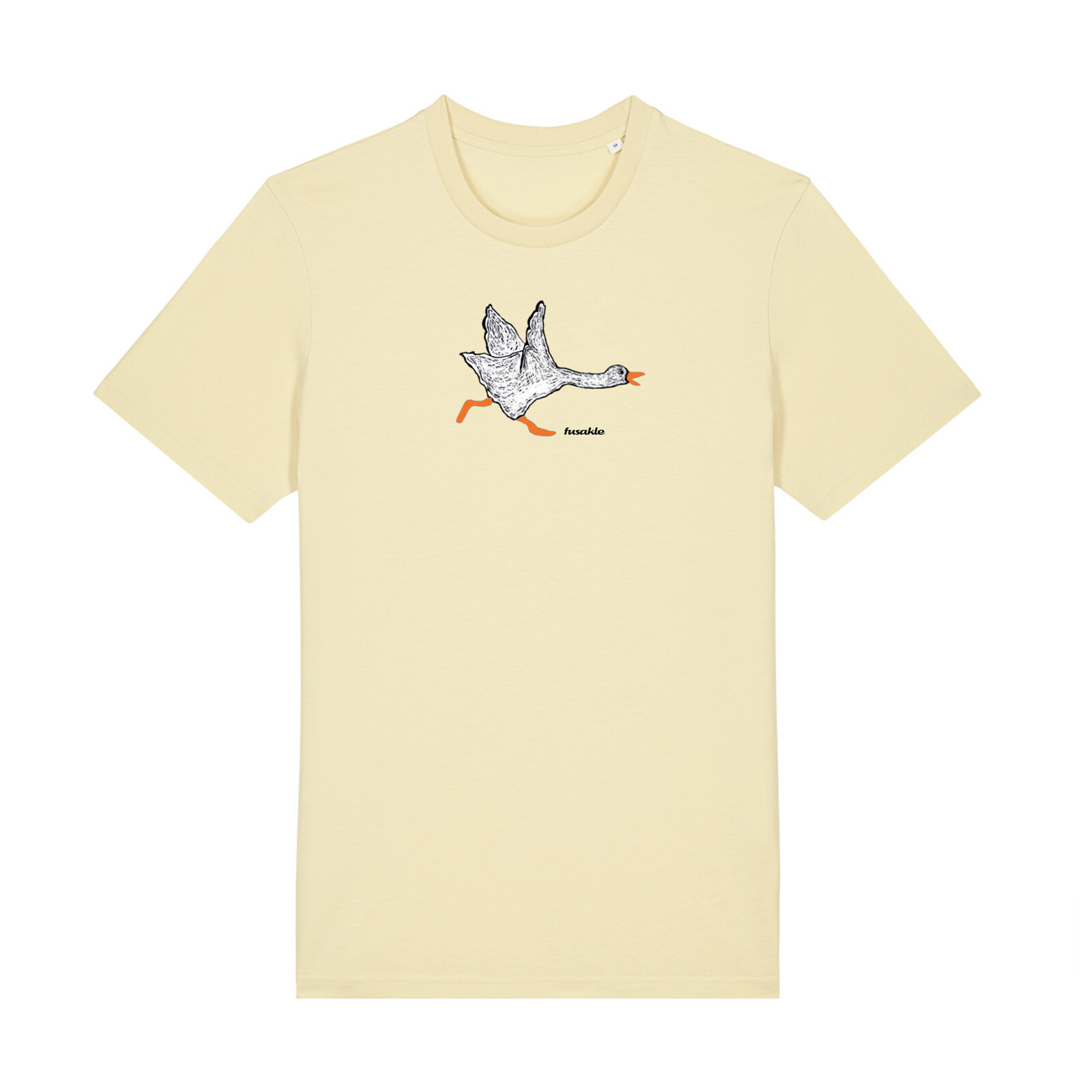 Tričko Husa máslové