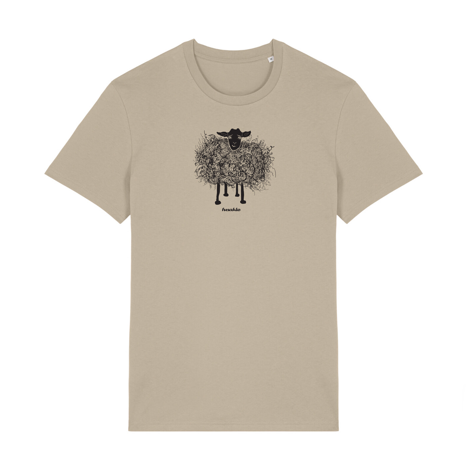 Tričko Černá ovce béžovohnědé