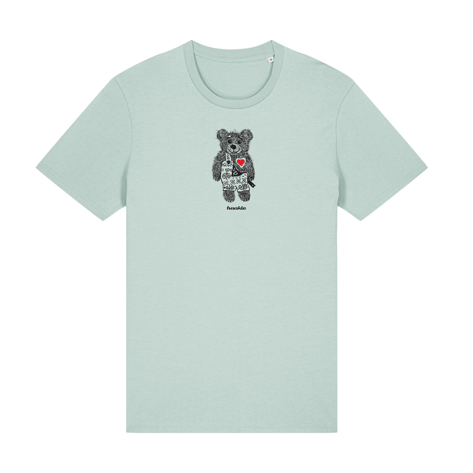 Tričko Medvídek Čičmanský světle zelené