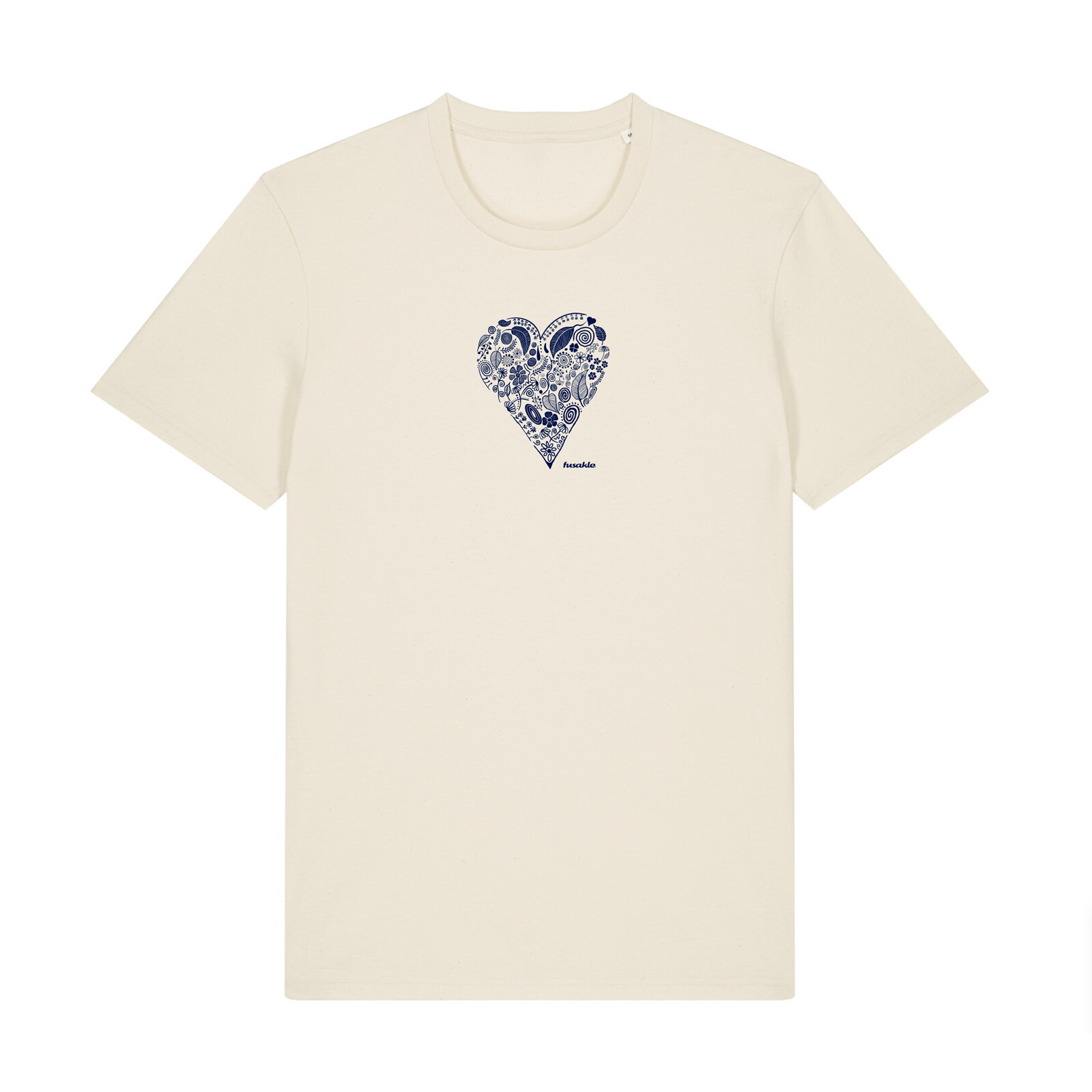 Tričko Srdce béžové