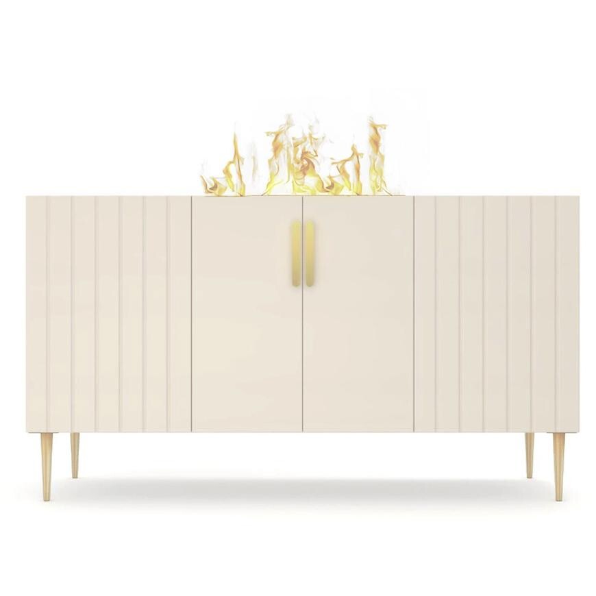 Elektrický krb Prins 500 béžový