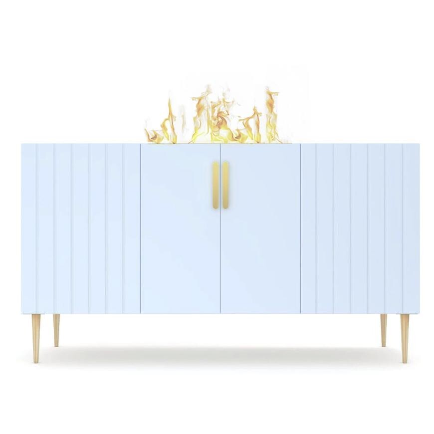 Elektrický krb Prins 500r Baby Blue