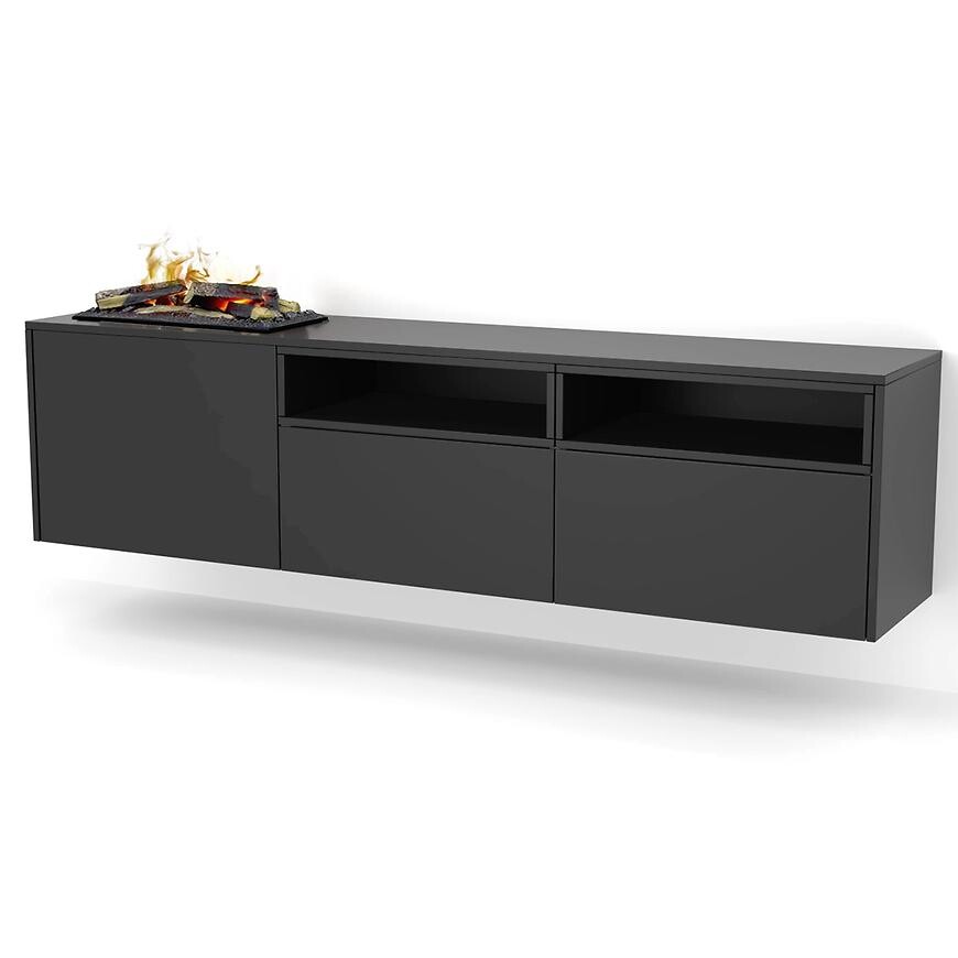 Elektrický krb Tecero Cassette 400/600 černý