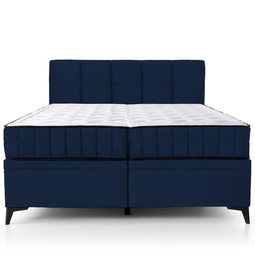 Postel Greta 180/200 Amon 07 tmavě modrá + matrace