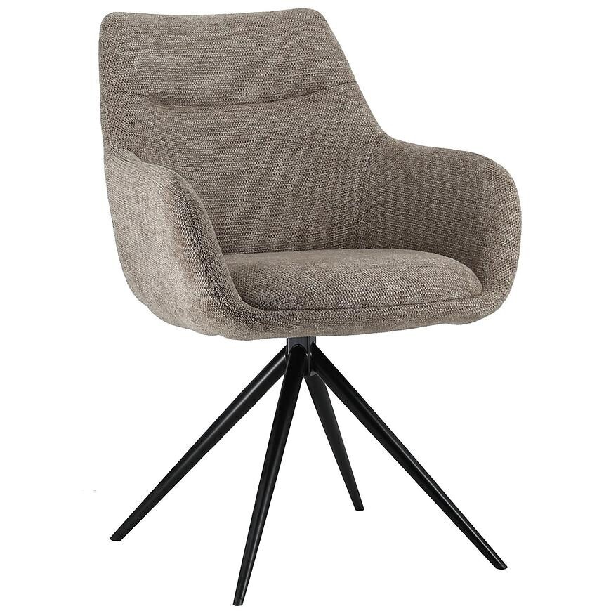 Židle Everly W. Armrest 9590 hnědá