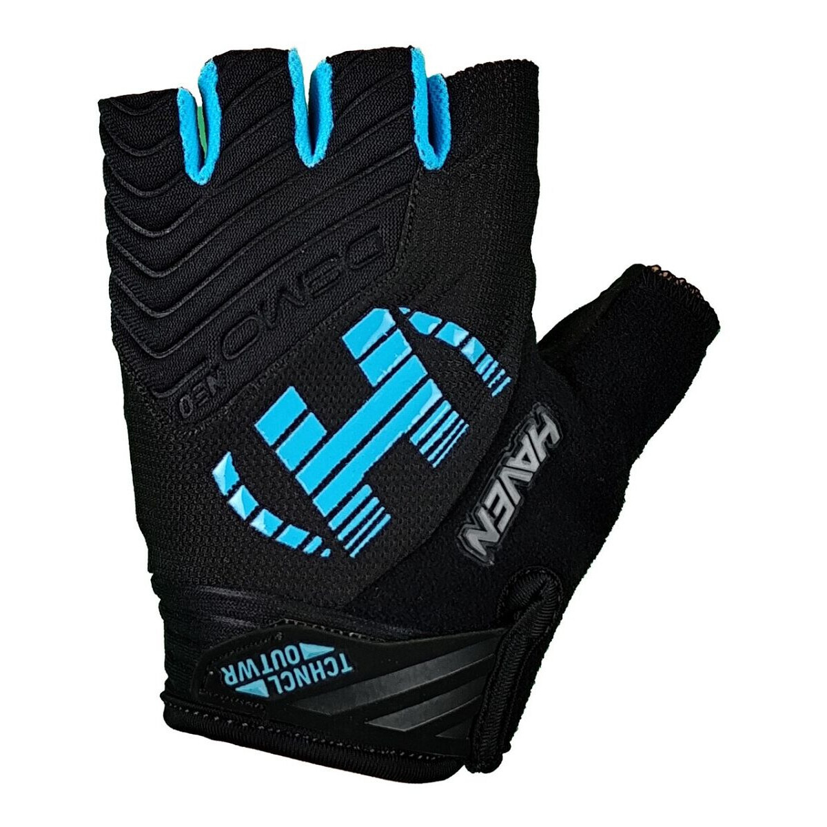 Rukavice bezprsté Haven Demo Neo Short - černé-modré, M