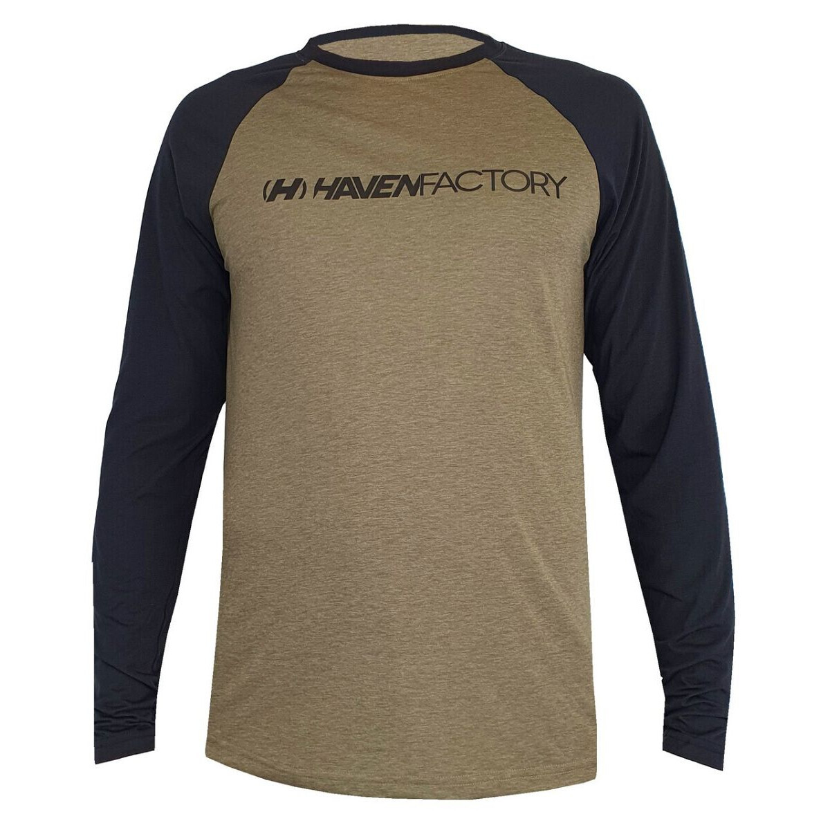 Dres pánský s dlouhým rukávem Haven Factory Trail - olivový-černý, XL