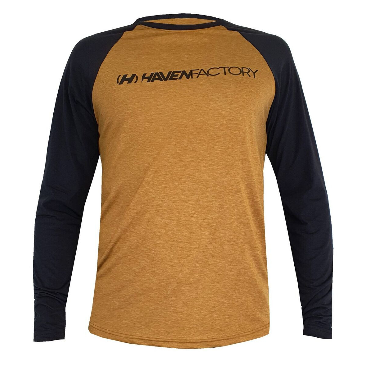 Dres pánský s dlouhým rukávem Haven Factory Trail - hnědý-černý, XL