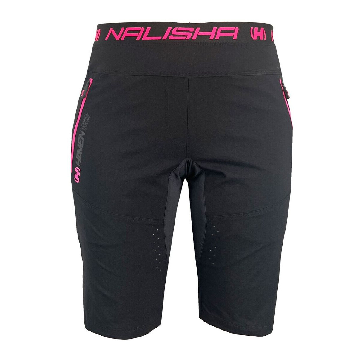 Kraťasy unisex Haven Nalisha Slimfit - černé-růžové, XXL