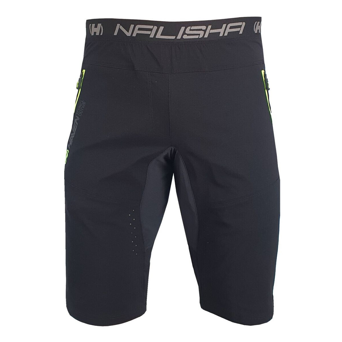 Kraťasy unisex Haven Nalisha Slimfit - černé-zelené, XXL