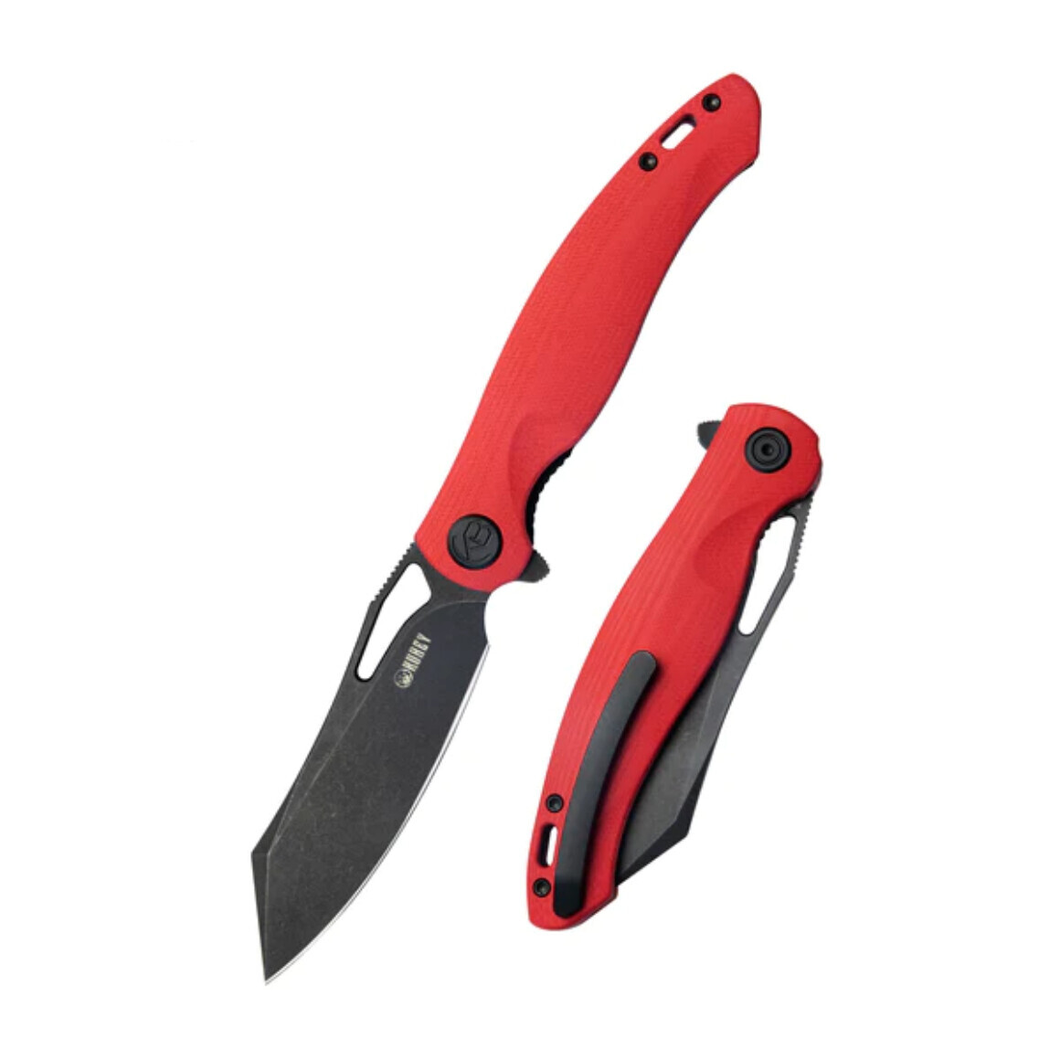 Nůž zavírací Kubey KU239 - červený-černý