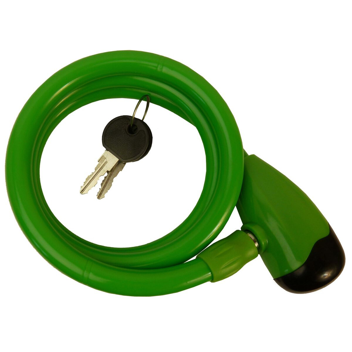 Zámek na kolo Haven Spiral - zelený