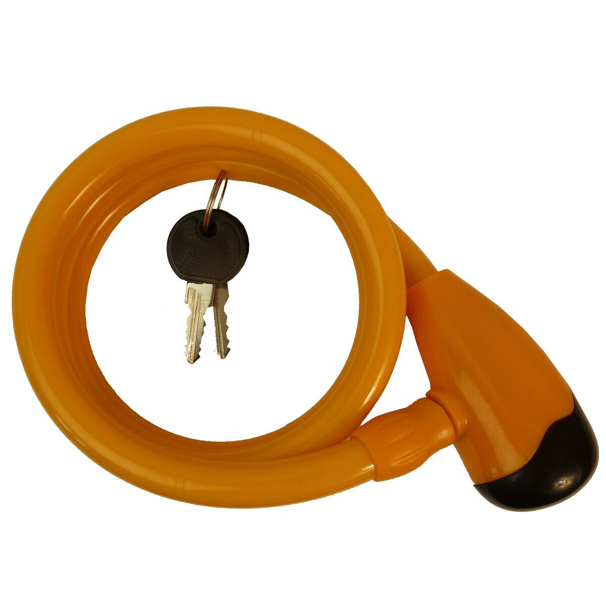 Zámek na kolo Haven Spiral - oranžový