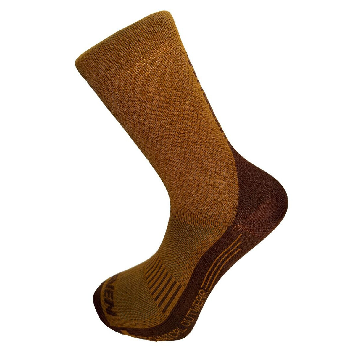 Ponožky Haven Structure Long 2 páry - coyote-hnědé, 1-3