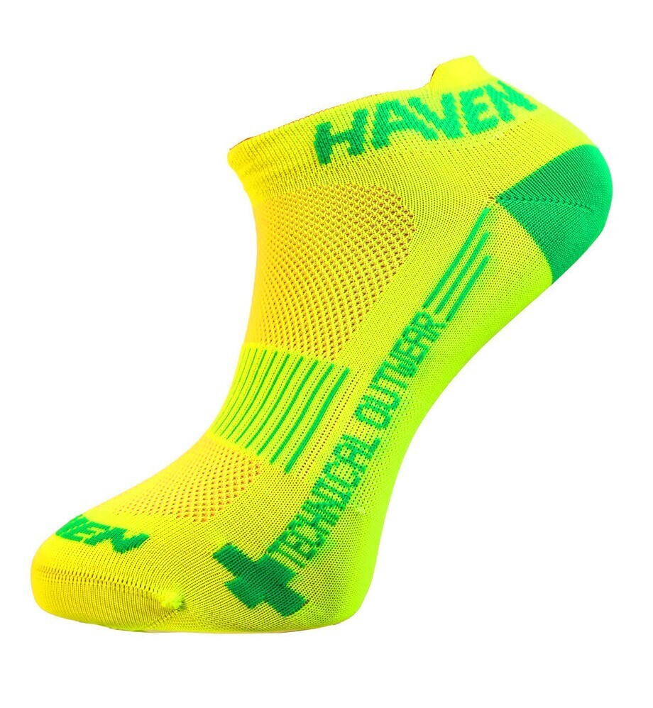 Ponožky Haven Snake Neo 2 páry - žluté-zelené, 1-3