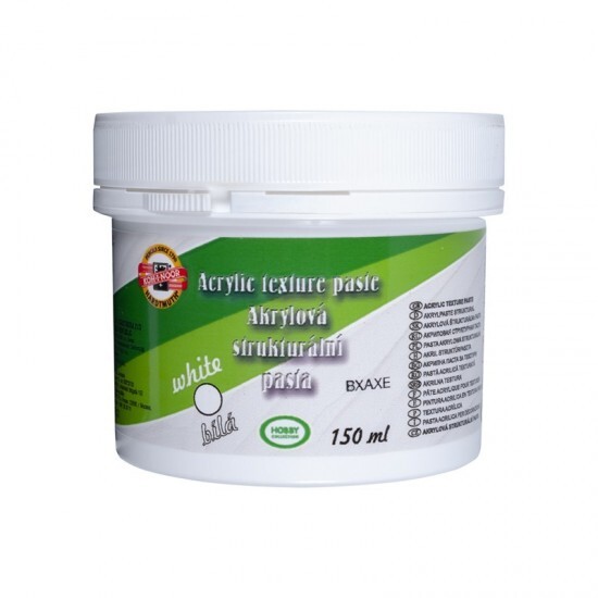 Koh-i-noor Akrylová strukturální pasta - bílá - 150 ml - 0162710011DU