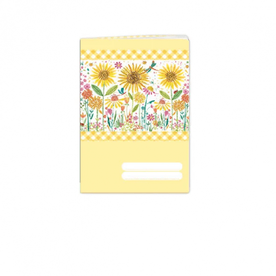 Argus Školní sešit 644 - Flowers Stitch - A6, linkovaný, 40 listů - 1598-0364