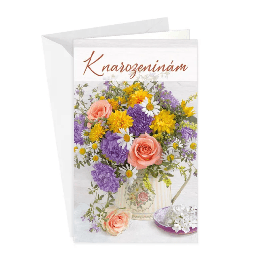 Argus Blahopřání k narozeninám - klopa na peníze - 15-6474c