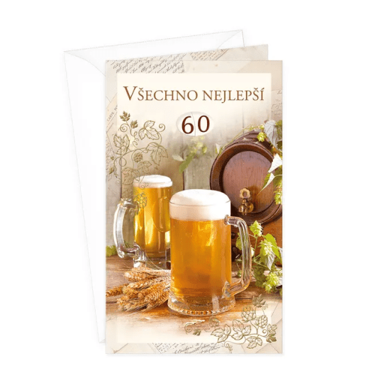 Argus Blahopřání k narozeninám s otočníkem - 15-6568c