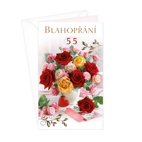 Argus Blahopřání k narozeninám s otočníkem - 15-6572c