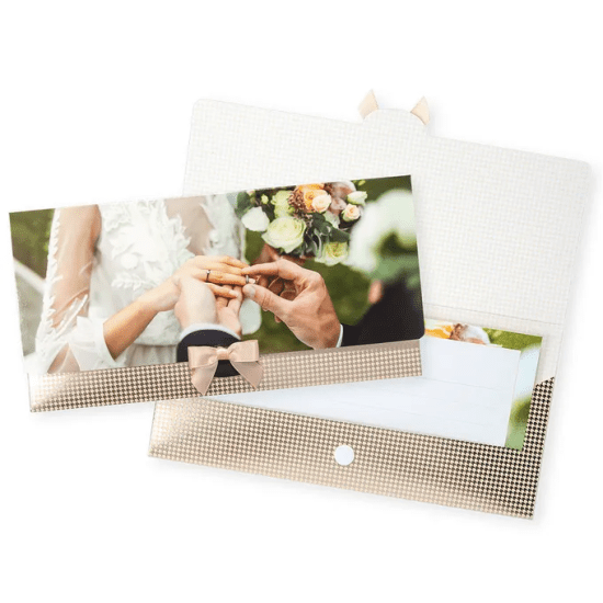 Argus Obálka na peníze s kartičkou - svatební - 83-6014