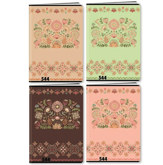 Argus Školní sešit 544 - Floral scape - A5, linkovaný, 40 listů - 1508-0389