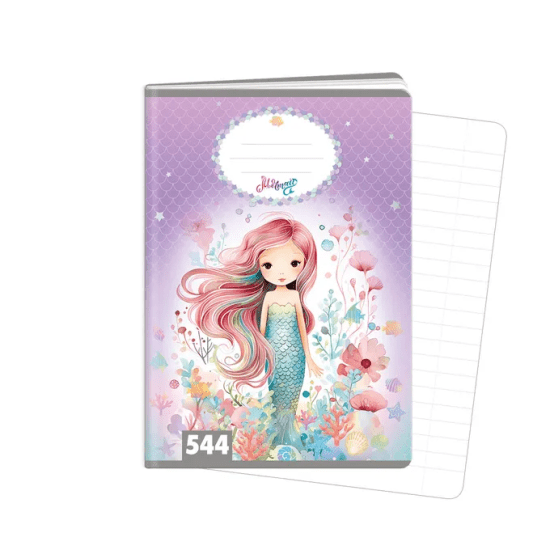 Argus Školní sešit 544 - Mermaid - A5, linkovaný, 40 listů - 
1592-0412
