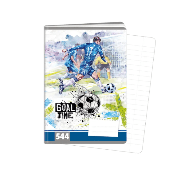 Argus Školní sešit 544 - GOAL TIME - A5, linkovaný, 40 listů - 1592-0413