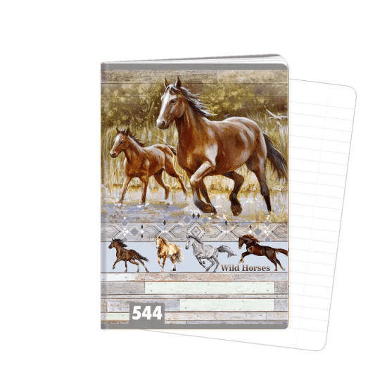 Argus Školní sešit 544 - Wild horses - A5, linkovaný, 40 listů - 1592-0414