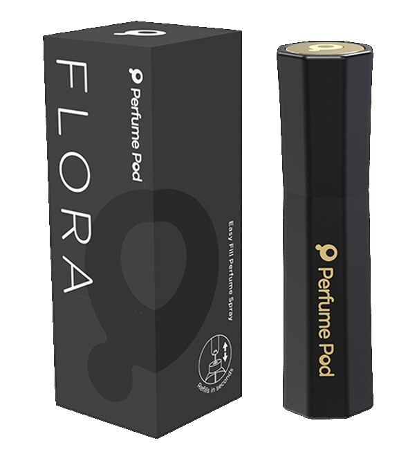 Travalo Pod Flora - plnitelný flakon 5 ml (černý)
