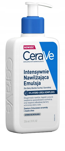 CeraVe Intenzivně hydratační emulze (Intensive Hydrating Emulsion) 236 ml
