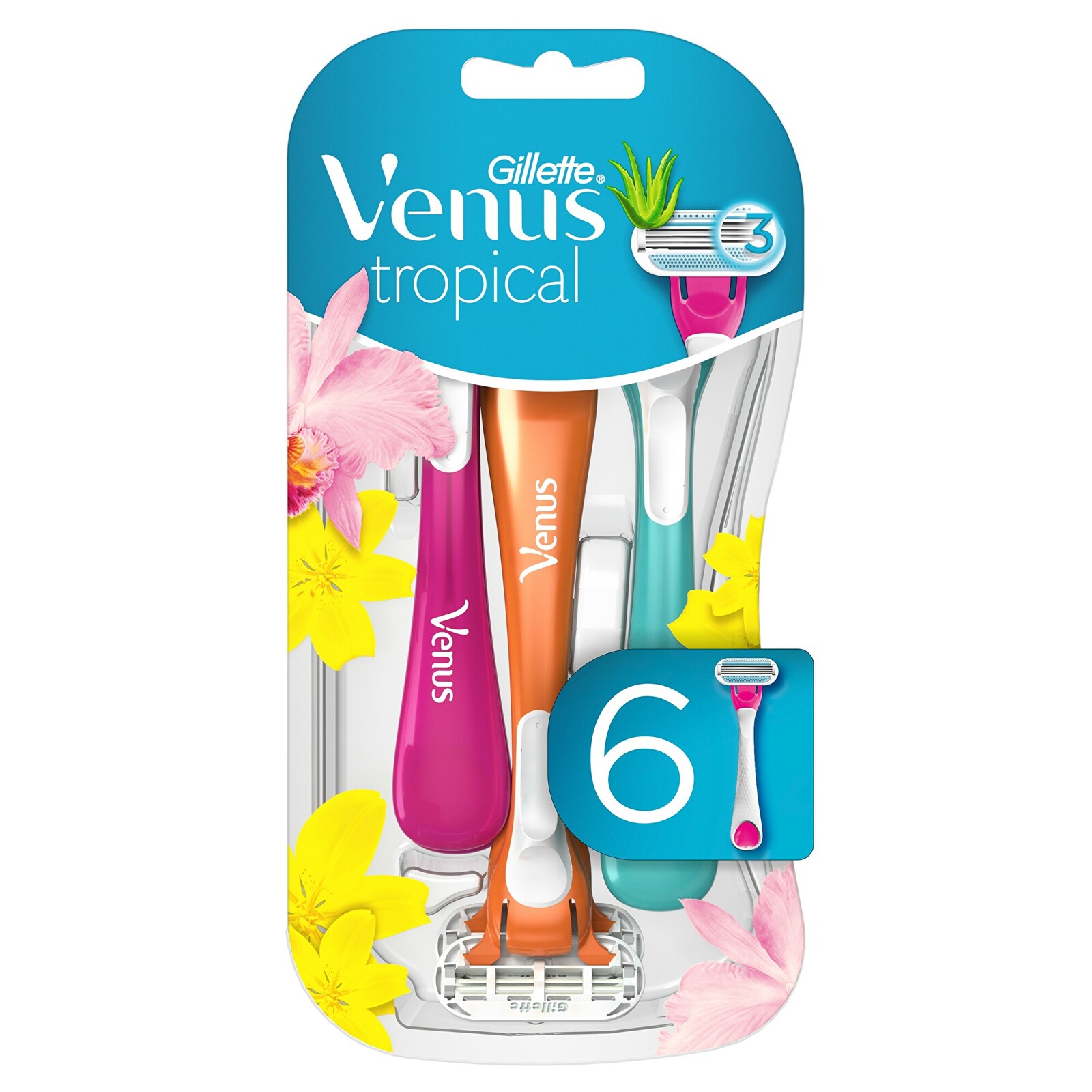 Gillette Jednorázová holítka Venus Tropical 6 ks